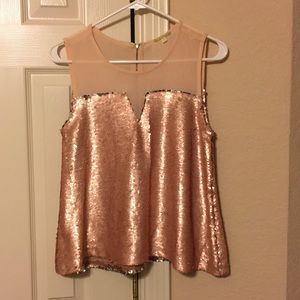 Gianni Bini sequin top